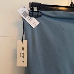 Aritzia Contour Midi Tube Dress NEW - Slab Blue - L